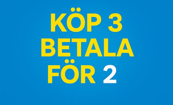Köp 3 betala för 2 -2025-06-29