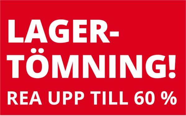 STOR LAGERTÖMNING - 2023.10.01