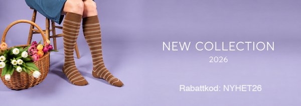 Nyheter 2026 – Stödstrumpor i bambu & modeller med öppen tå
