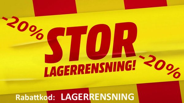 Stor lagerrensning