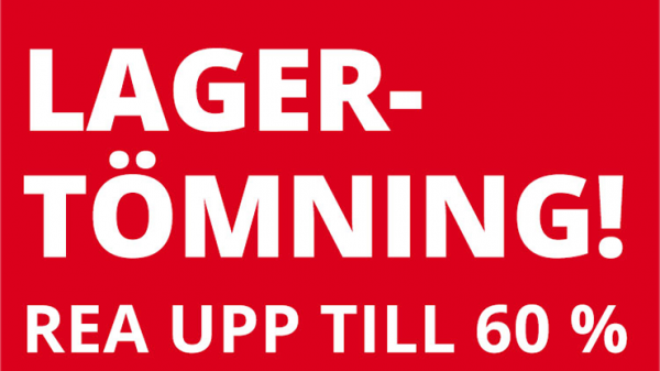 Lagerrensning Juli 2023
