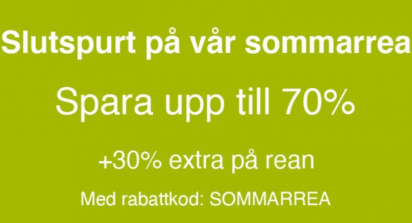 Slutspurt på vår sommarrea!