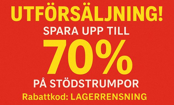 Nu tömmer vi lagret!